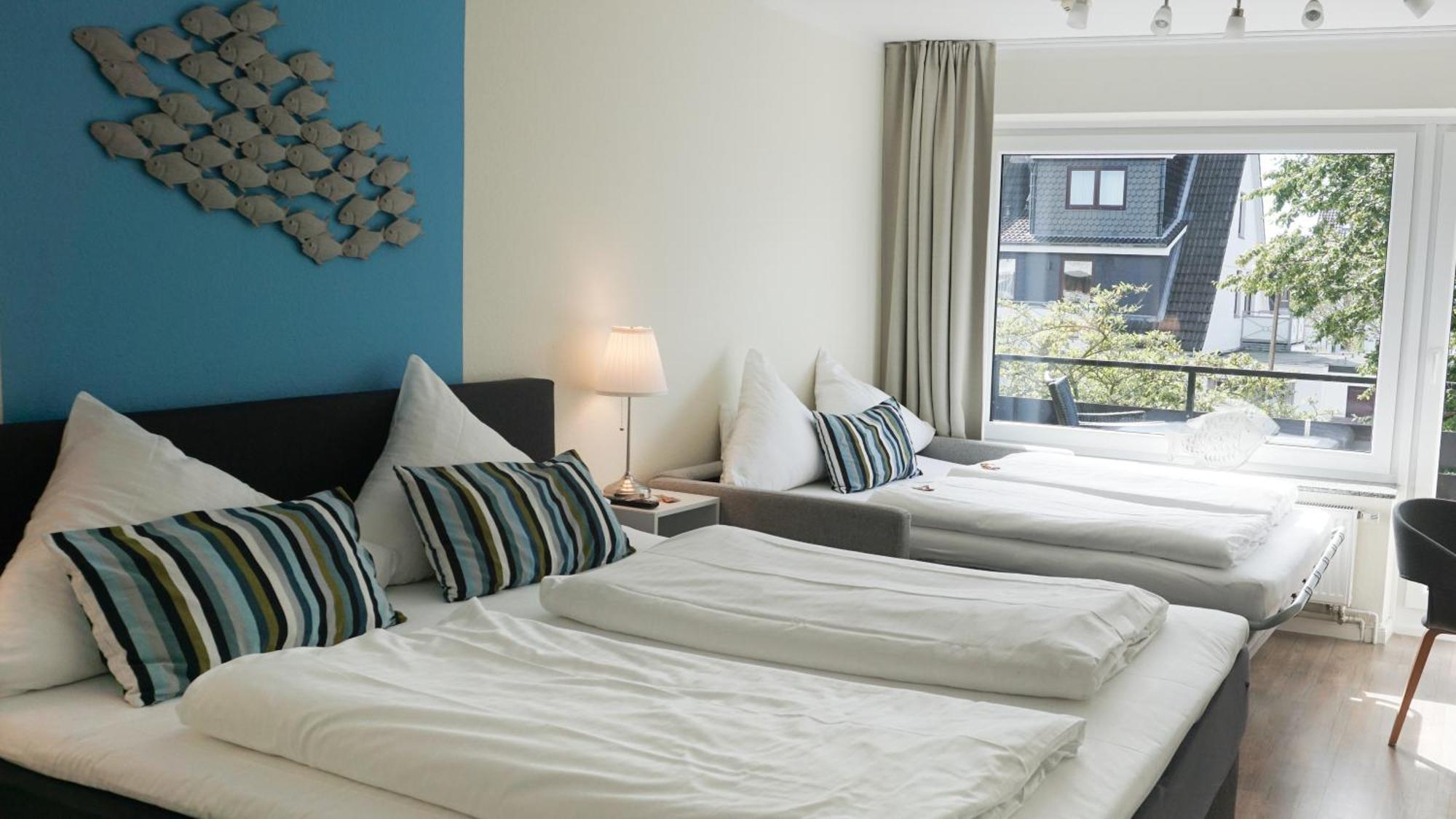 Das Fruehstueckshotel Buesum Buitenkant foto