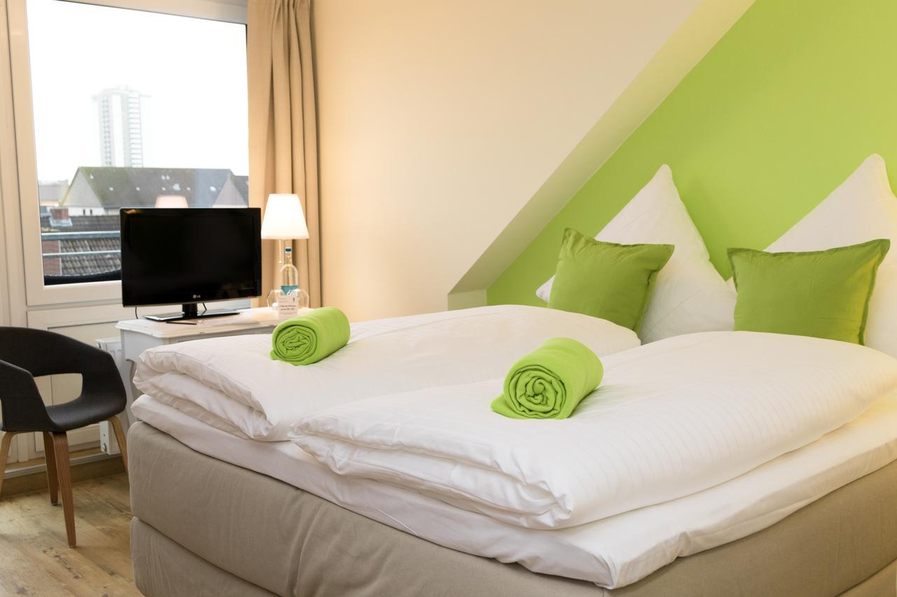 Das Fruehstueckshotel Buesum Buitenkant foto