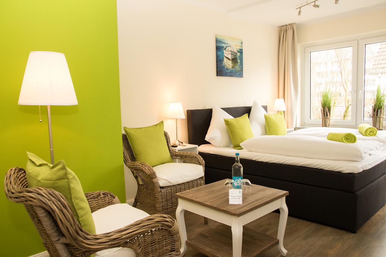 Das Fruehstueckshotel Buesum Buitenkant foto